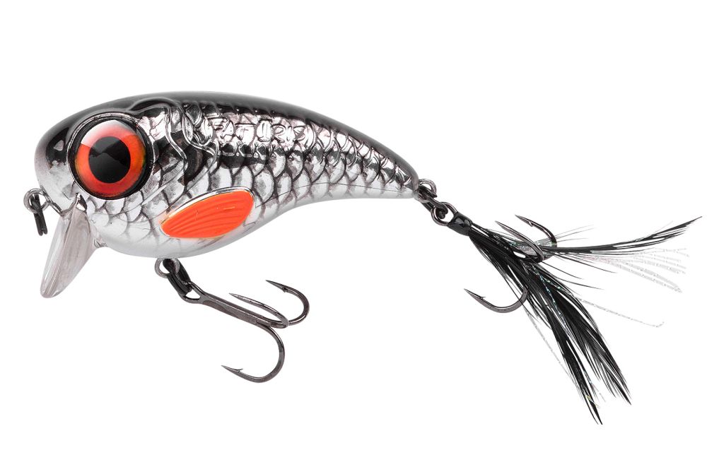 Воблер SPRO Fat Iris Hardlure Shining Roach 6 cm 17 g - фото 1