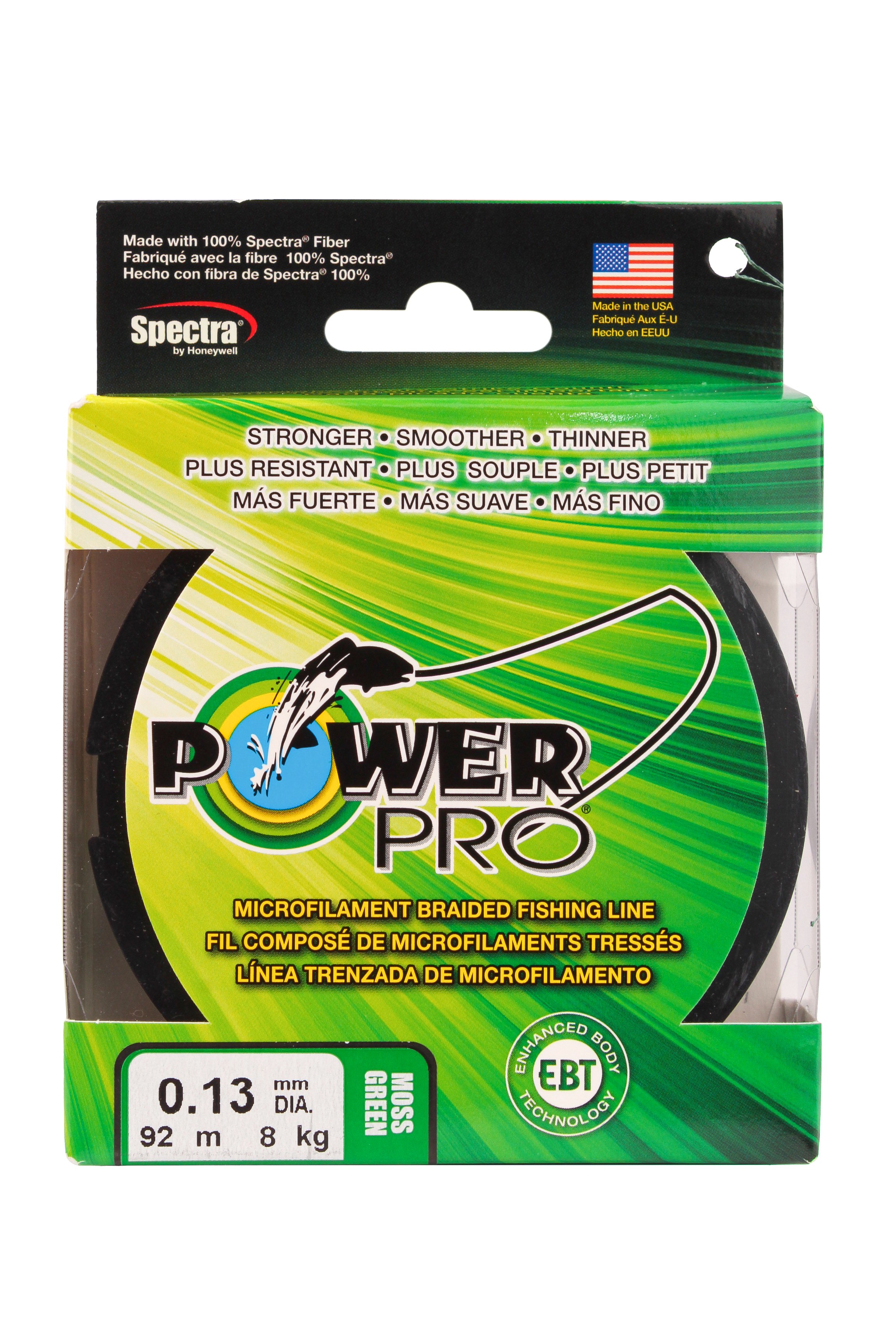 Шнур Power Pro 92м 0,13мм moss green