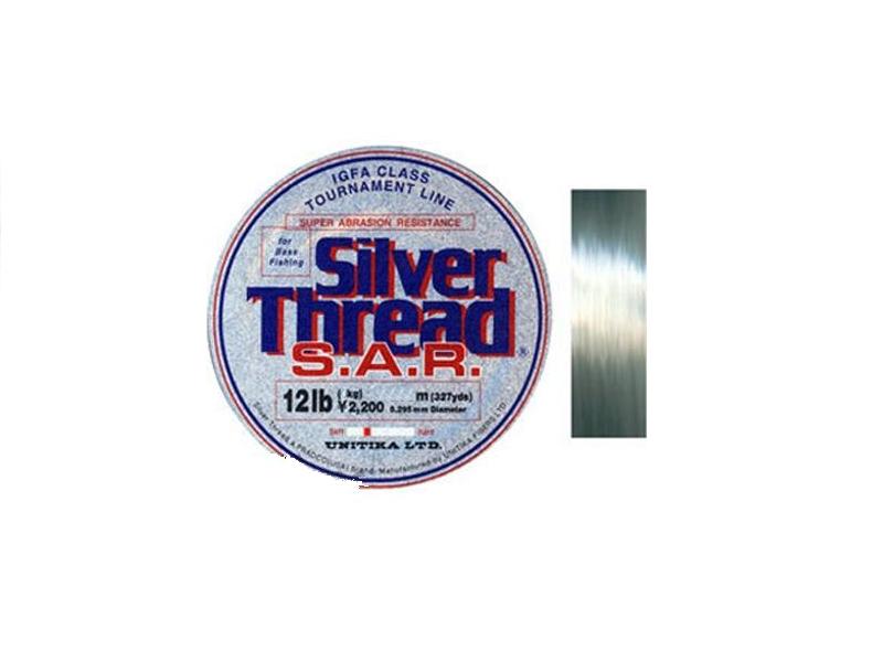 Леска Unitika Silver thread S.A.R. 300м 0,295мм 3-6кг - фото 1