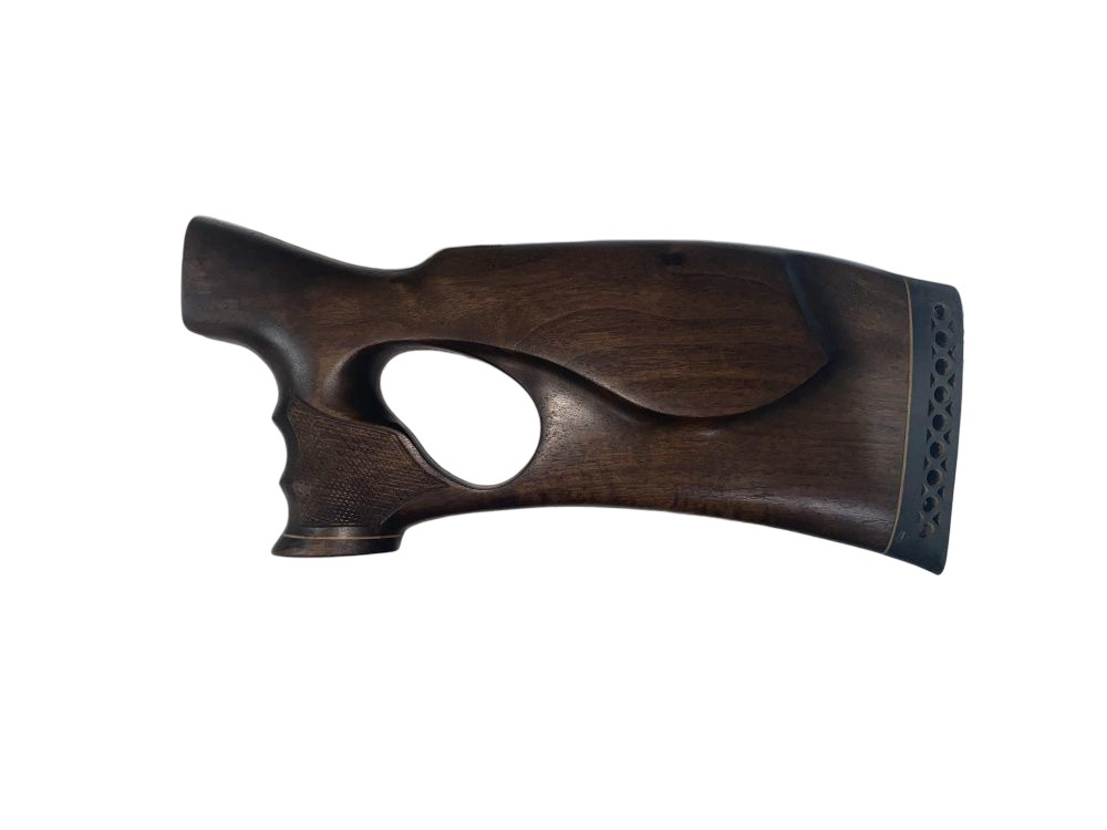 Приклад Левша МР-153 МК ортопед с рез.ручкой орех - фото 1