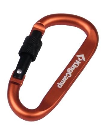 Брелок King Camp D-shape carabiner с муфтой - фото 1