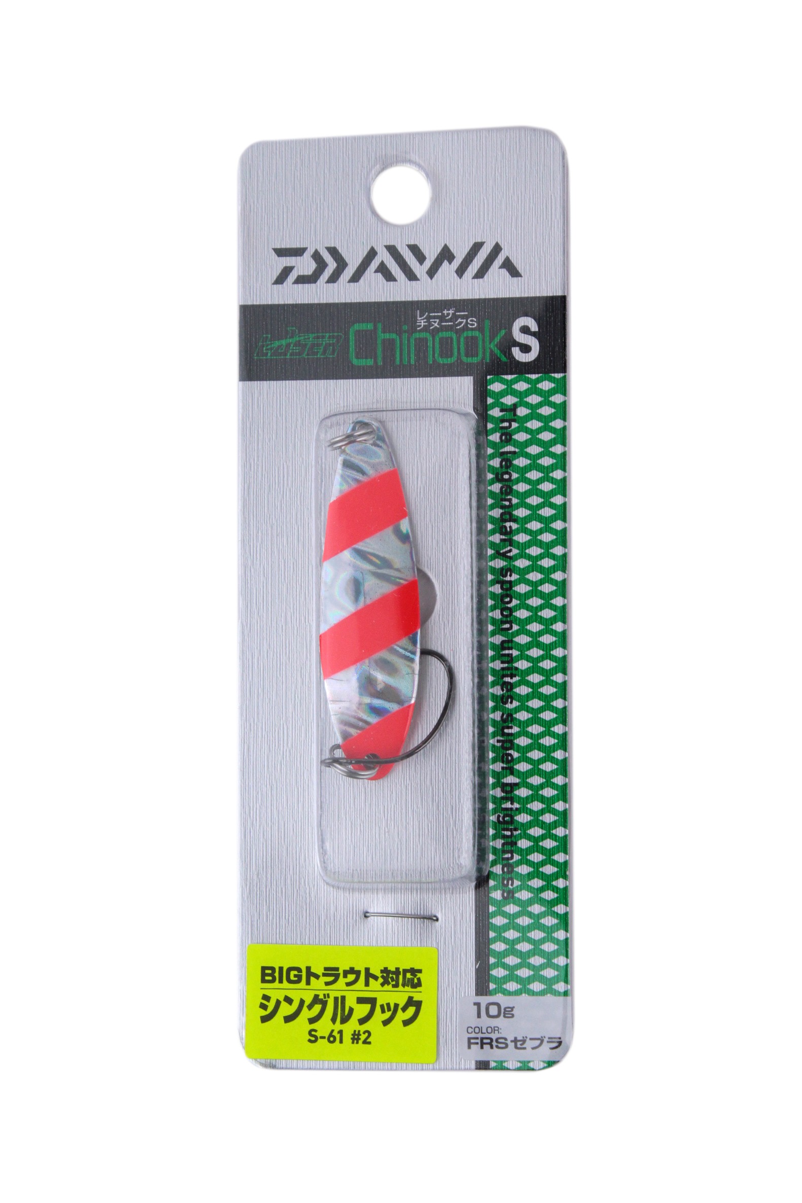 МП Блесна Daiwa Laser Chinook S 10гр FRS zebra - фото 1
