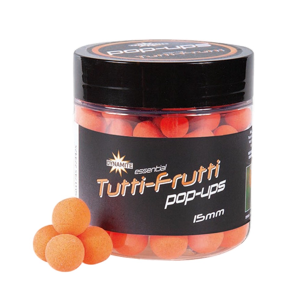 Бойлы Dynamite Baits Pop-Up fluro Tutti Frutti 15мм - фото 1