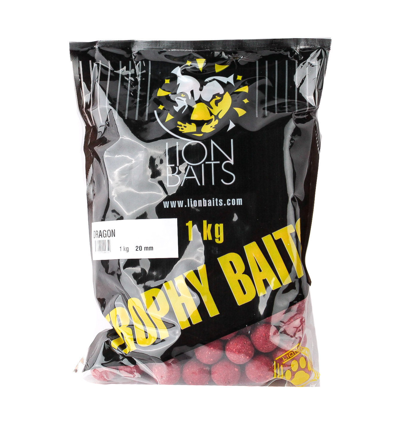 Бойлы Lion Baits Tropty dragon 20мм 1кг - фото 1