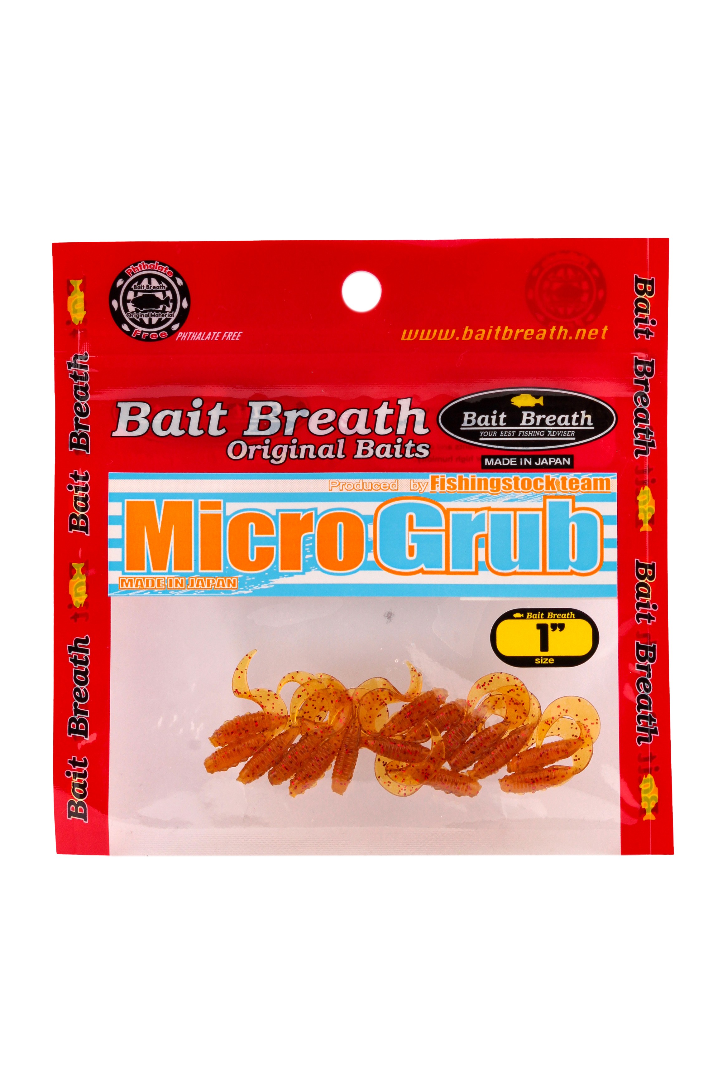 Приманка Bait Breath Micro Grub 1&quot; Ur23 уп.15шт - фото 1