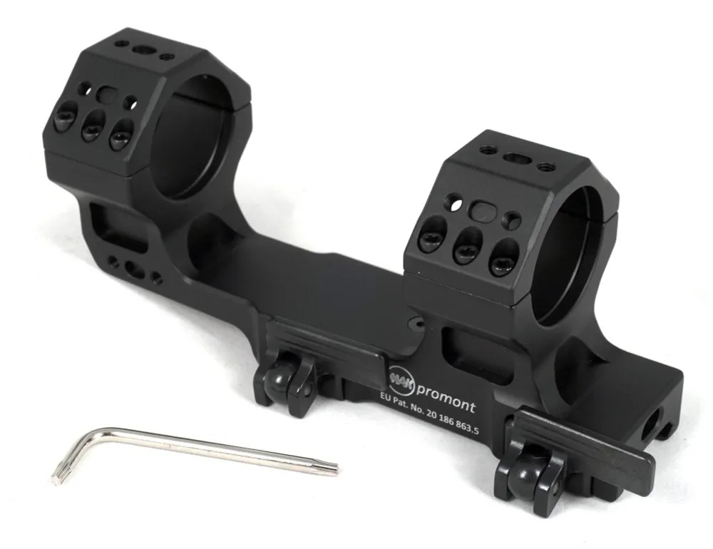 Кронштейн быстросъемный тактический с выносом MAKpromont на Picatinny 30мм BH=23 - фото 1