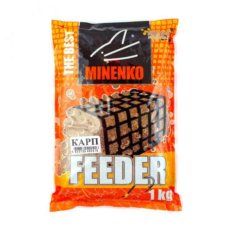 Прикормка MINENKO Feeder карп 1кг Com - фото 1