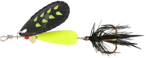 Блесна Abu Garcia Droppen Fluo Chart 8g C Black Feather - фото 1