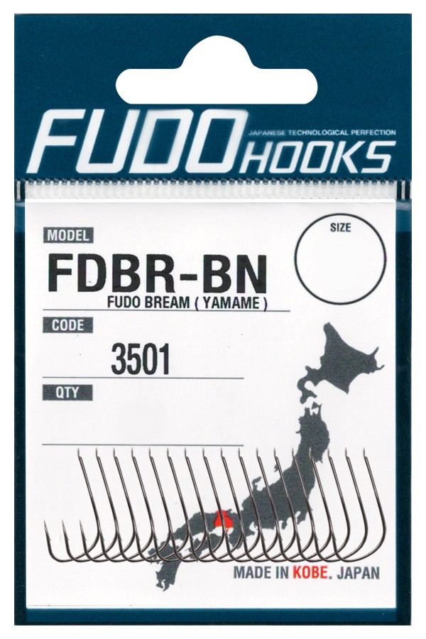Крючки Fudo Bream Yamame FDBR-BN 3501 BN №10  - фото 1