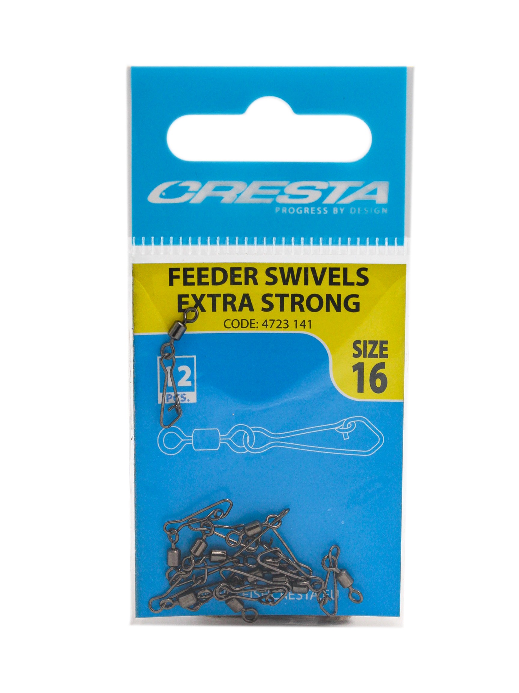 Вертлюг SPRO с карабином feeder swivels extra strong №16 - фото 1