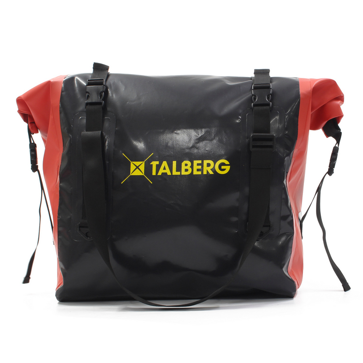 Гермосумка Talberg с широким входом HUNT DRY BAG PVC 90 черный/красный - фото 1