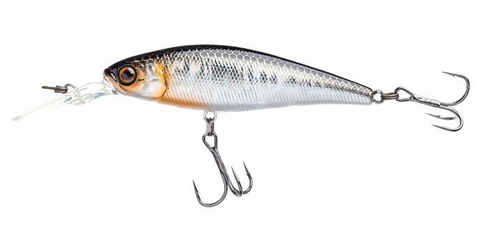 Воблер Jackall Squad Shad 65 hl silver & black - фото 1