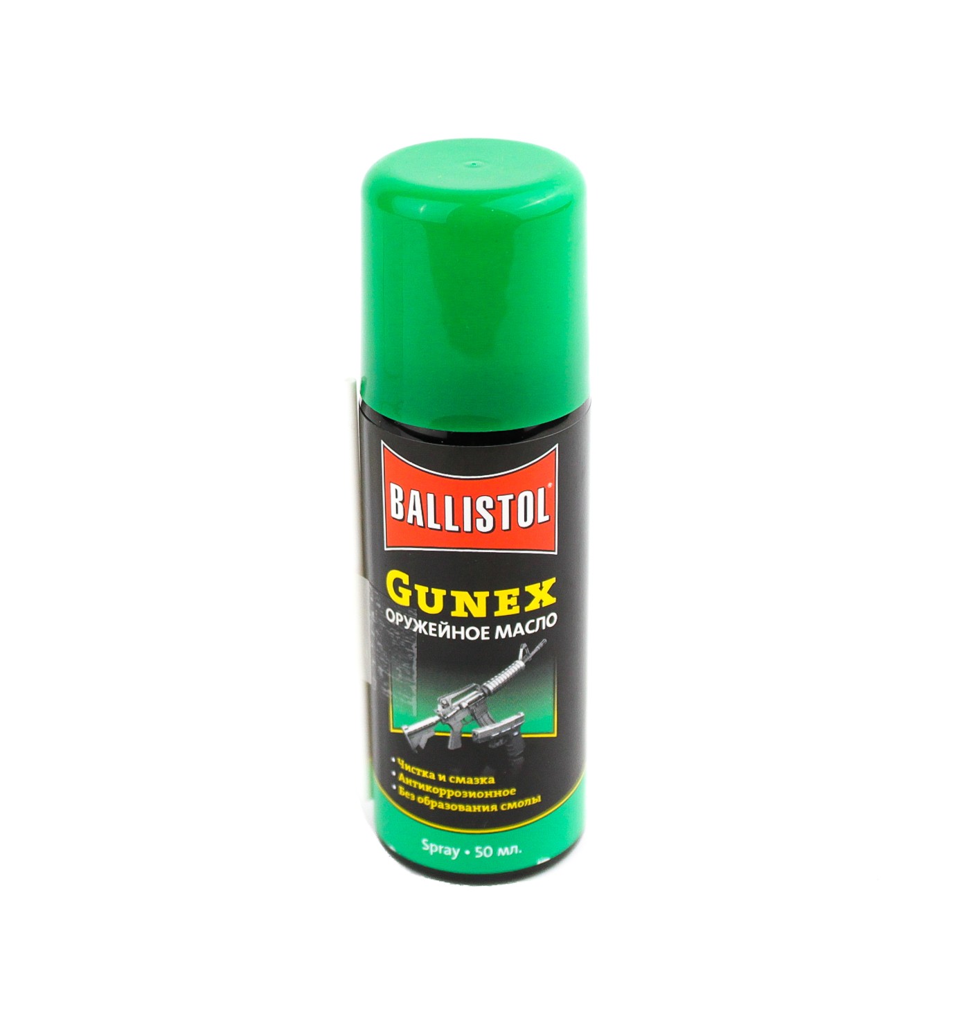 Масло оружейное Ballistol Gunex 2000 spray 50мл - фото 1