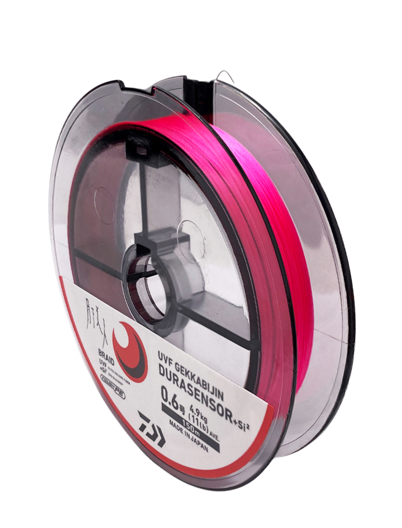 Шнур Daiwa UVF Gekkabijin Dura sensor +SI2 PE 0,6-150м Sakura pink - фото 1