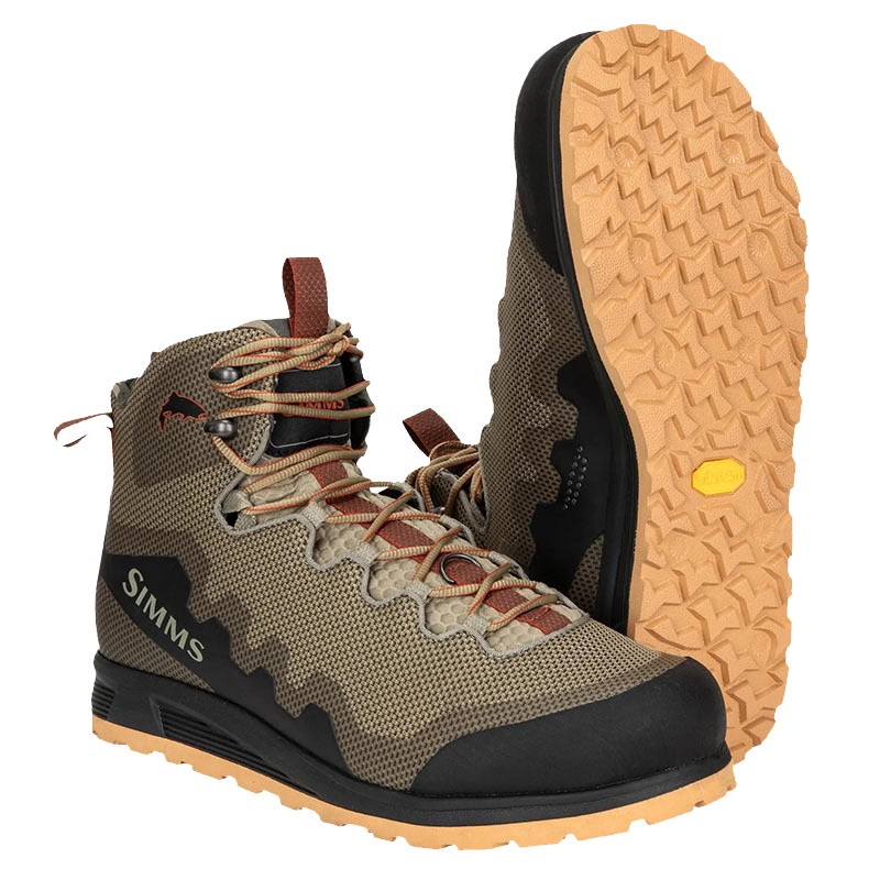 Ботинки Simms Flyweight Access Vibram Dark Stone - фото 1