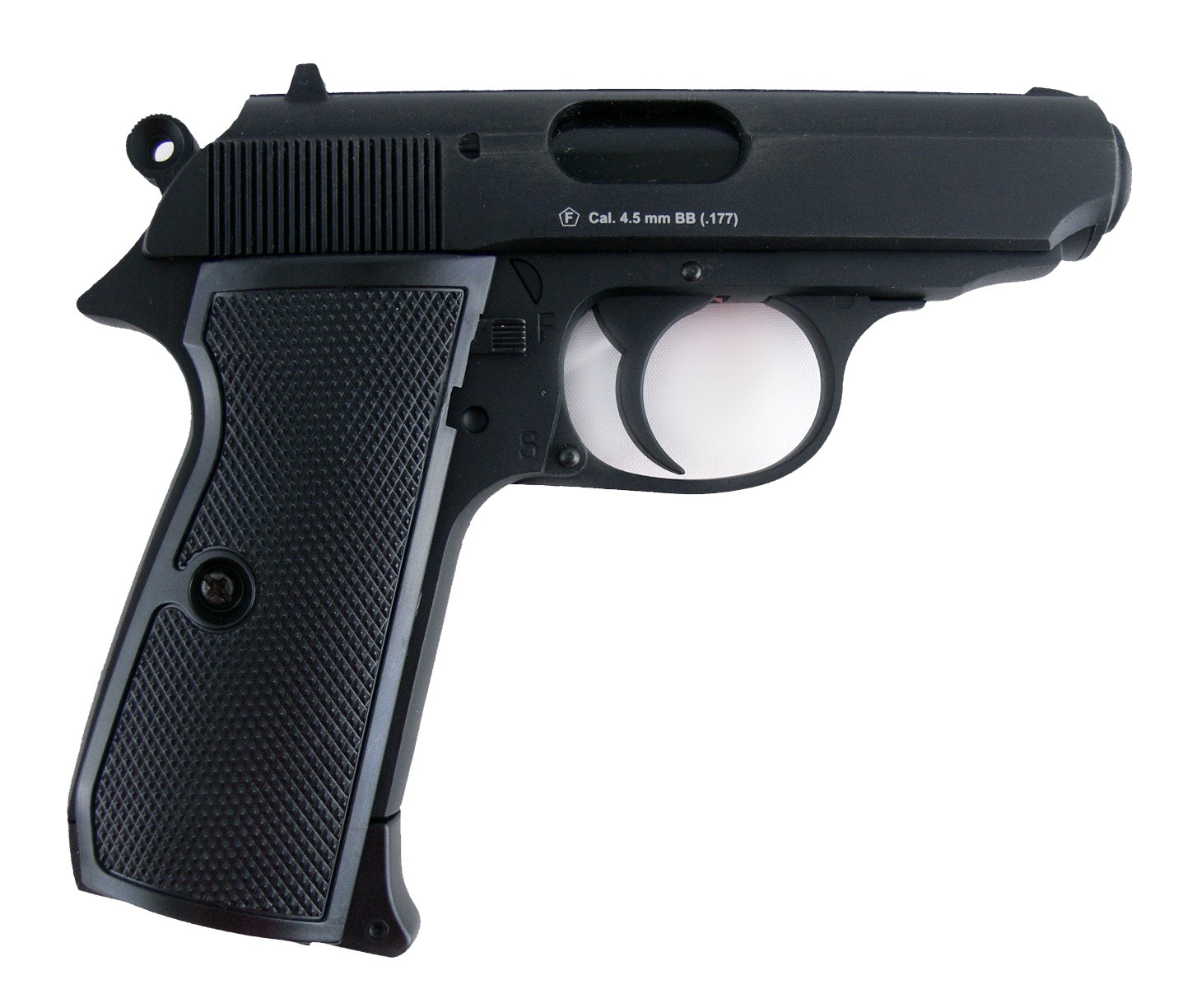 Пистолет Stalker PPK/S 4,5мм blowback - фото 1