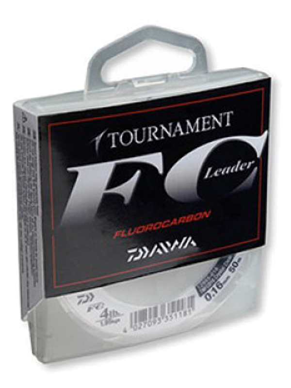 Леска Daiwa Tournament fluorocarbon 50м 0,41мм - фото 1