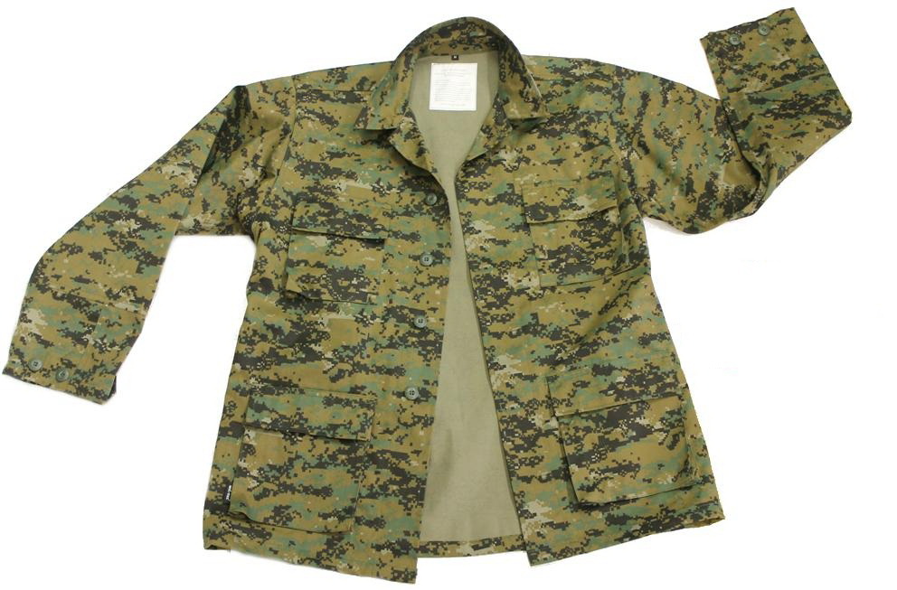 Куртка Mil-tec US Feldjacke typ BDU digital woodland  - фото 1