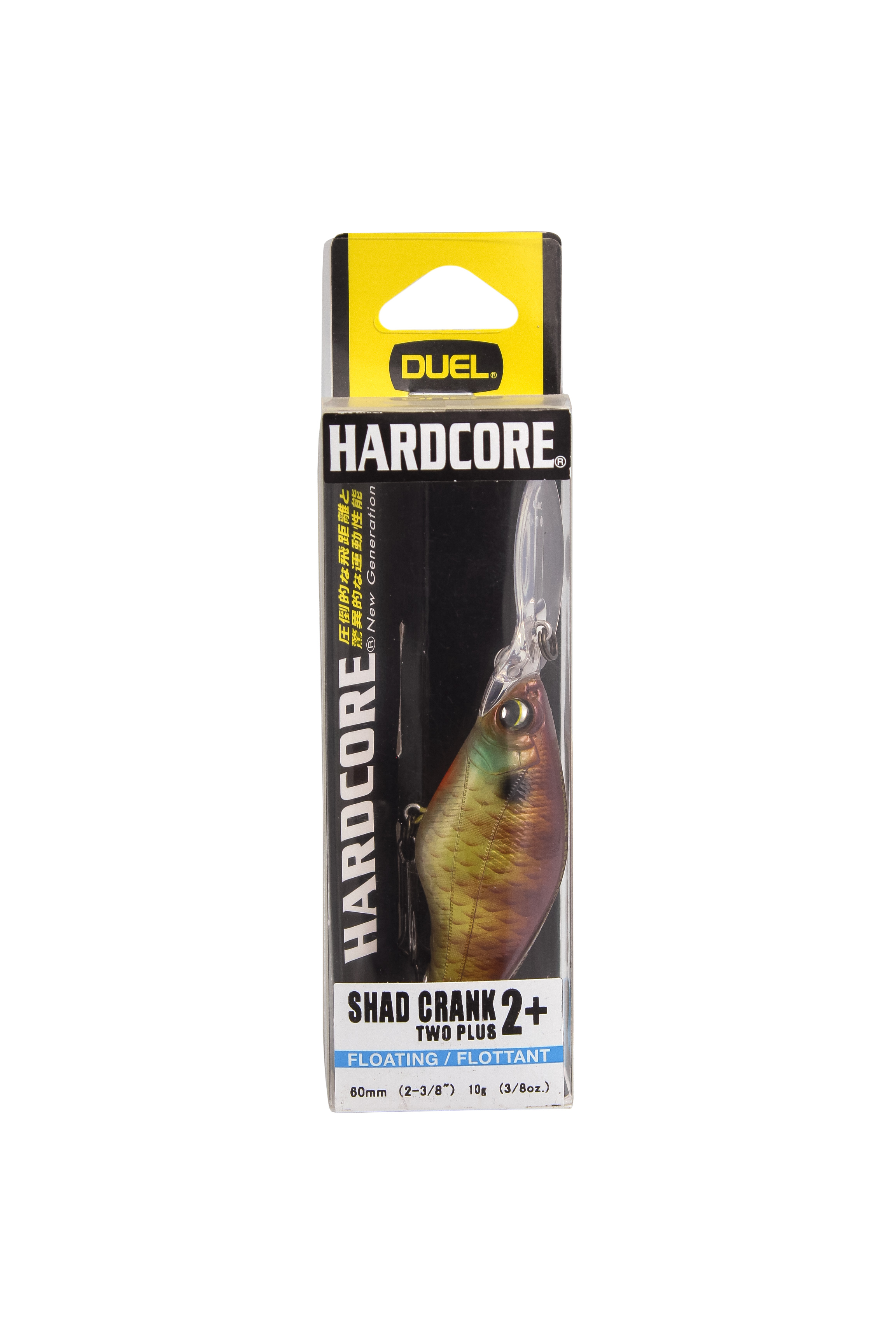 Воблер Yo-Zuri Duel Hardcore shad crank 2+ 60F R1185 NBG - фото 1