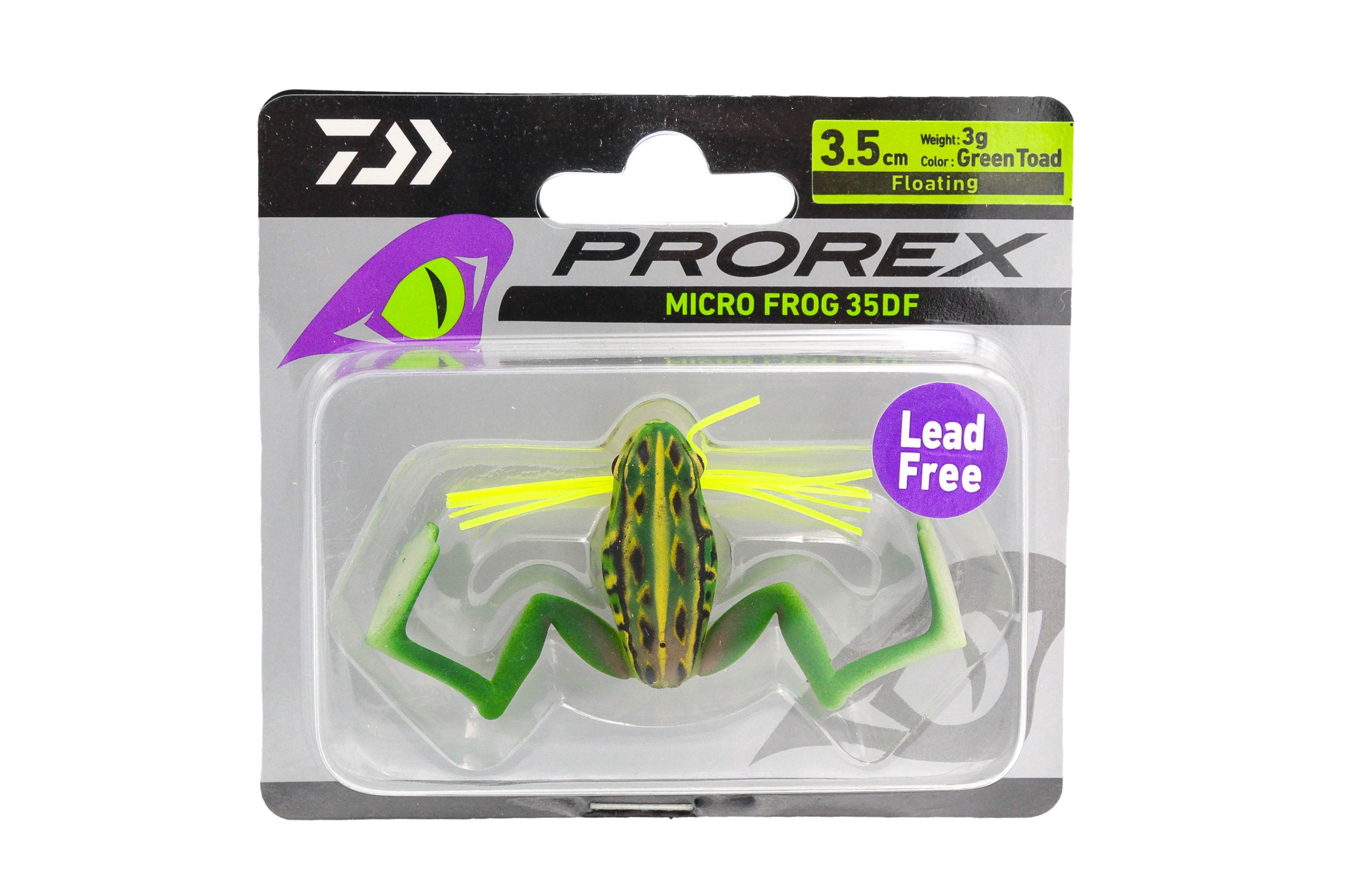 Воблер Daiwa Prorex MC Frog 35DF green toad - фото 1