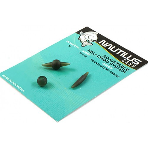 Бусина Nautilus Adjustable helicopter chod system green - фото 1