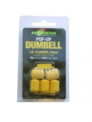 Приманка Korda Dumbell lIB pop-up 16мм - фото 1