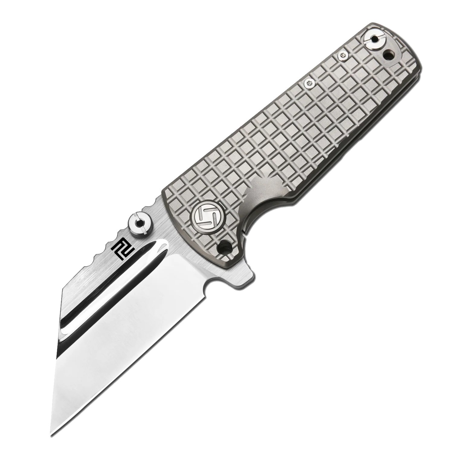 Нож Artisan Cutlery Proponent складной рукоять титан Frag сталь S35VN - фото 1