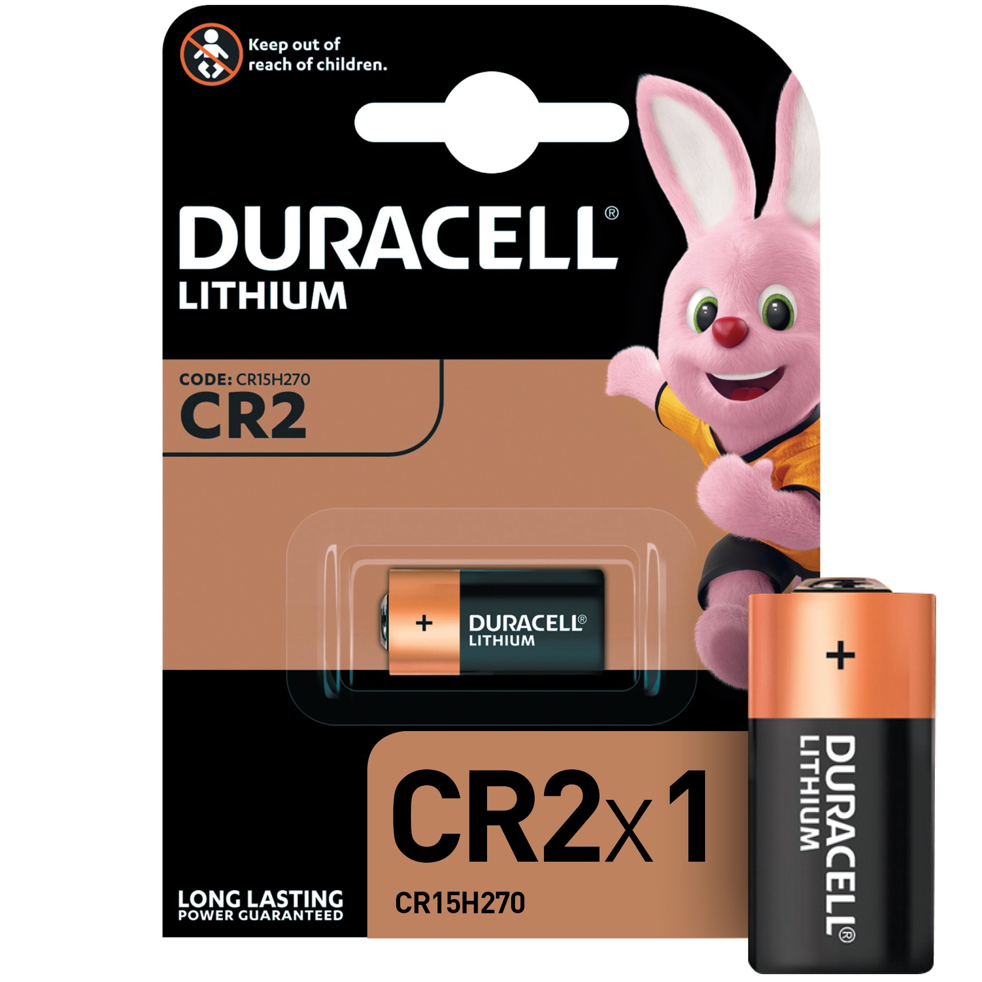 Батарейка Duracell литиевая 3V CR2 1шт