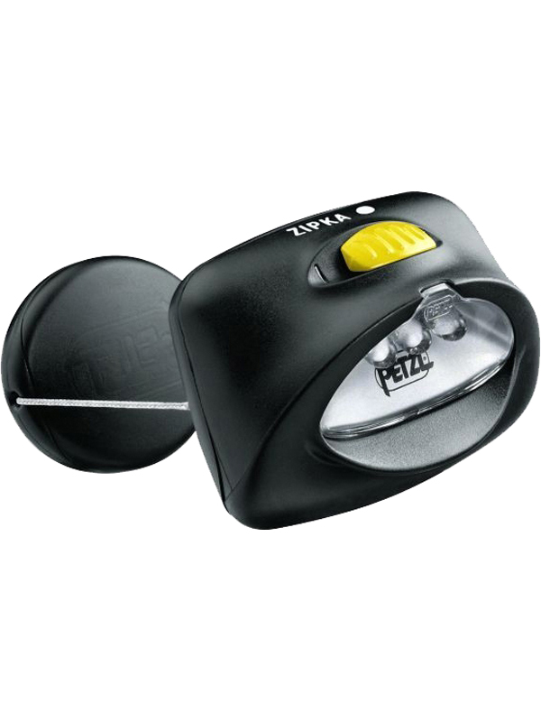 Фонарь Petzl Zipka yellow black - фото 1