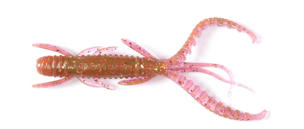 Приманка Lucky John виброхвост Pro Series hogy shrimp 3.5in 08.90 S14 5шт - фото 1