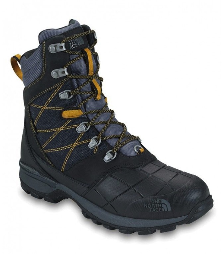 Ботинки The North Face M Snowsquall tall leopard yellow black - фото 1