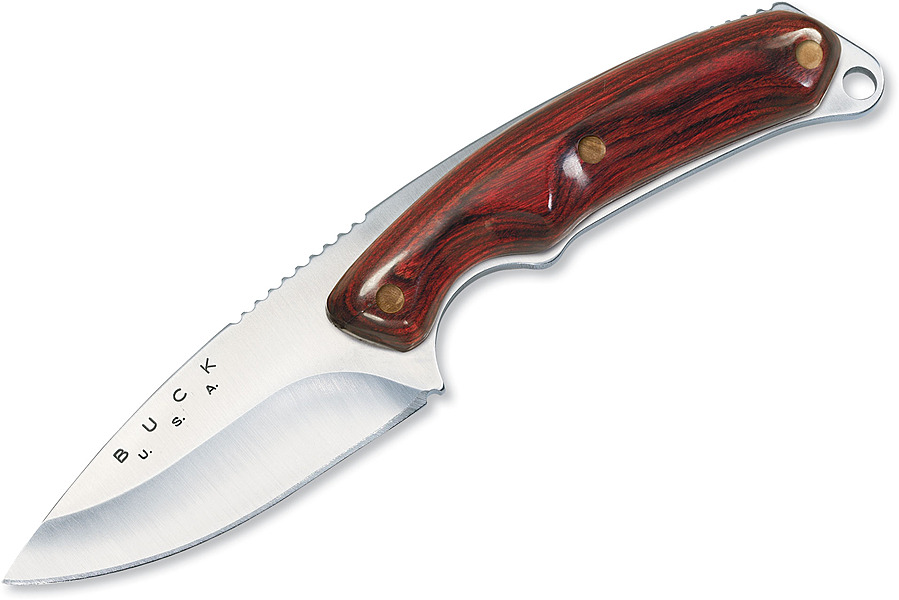 Нож Buck Alpha Hunter Rosewood фикс. клинок сталь 420HC - фото 1