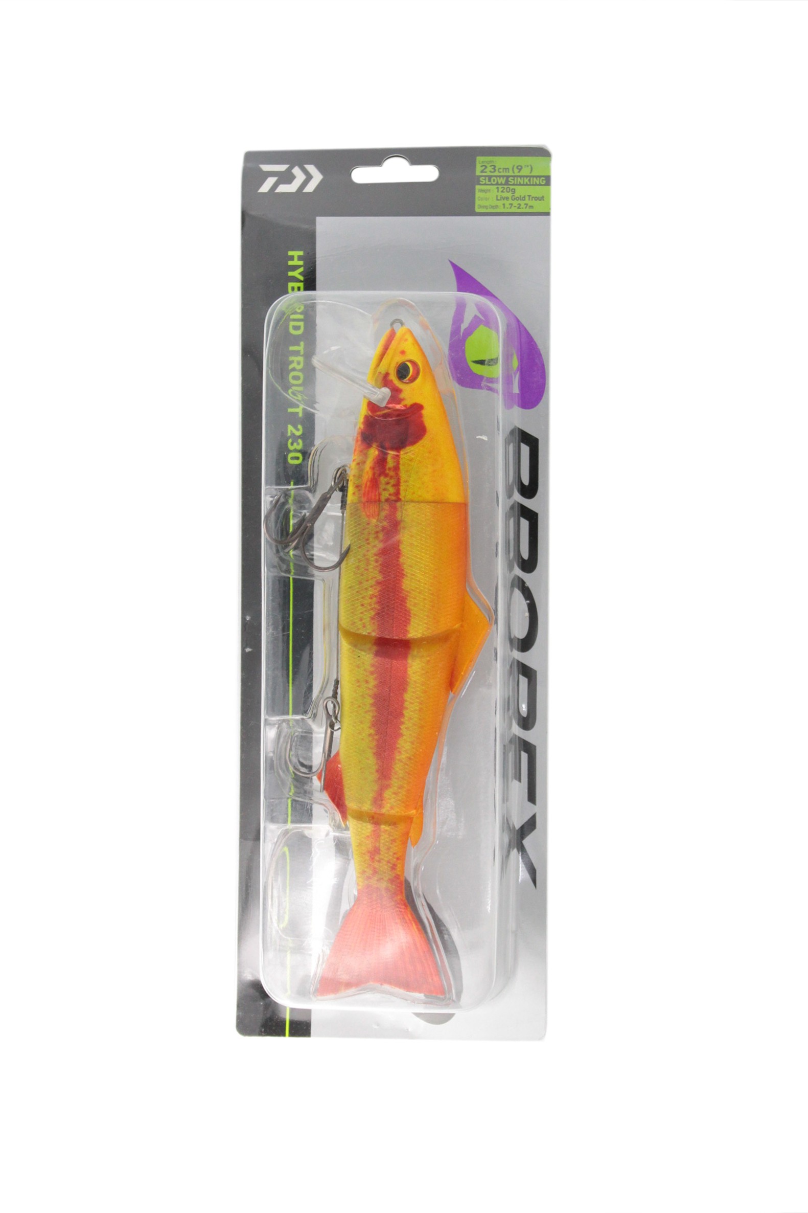 Приманка Daiwa Prorex Hybrid trout 230мм LGT - фото 1