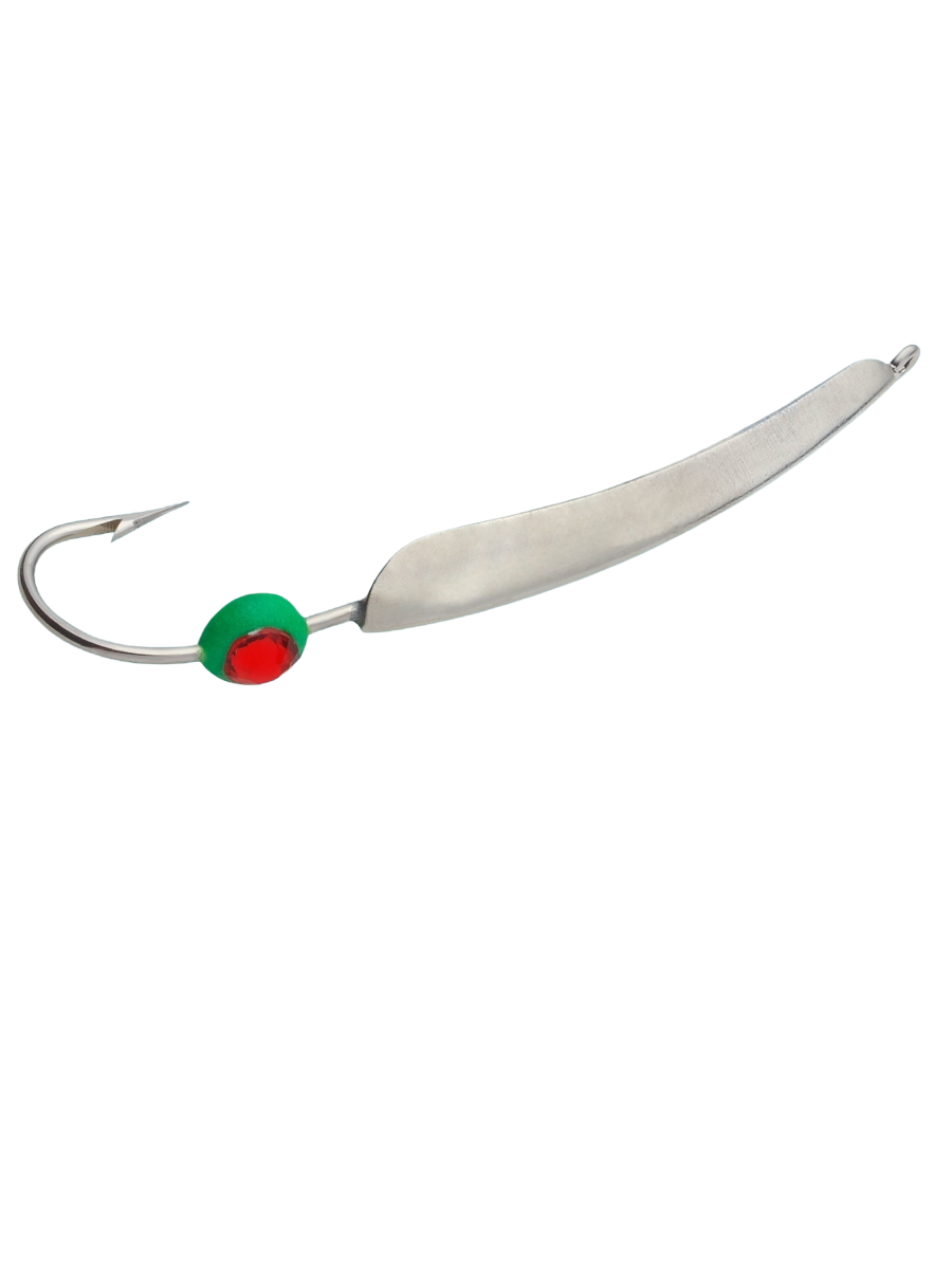 Блесна Sprut Ice Lambi 29мм 2гр Nickel - фото 1