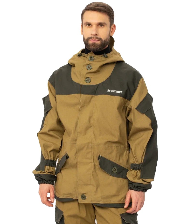 Куртка Huntsman Горка-3 палатка/грета хаки - фото 1