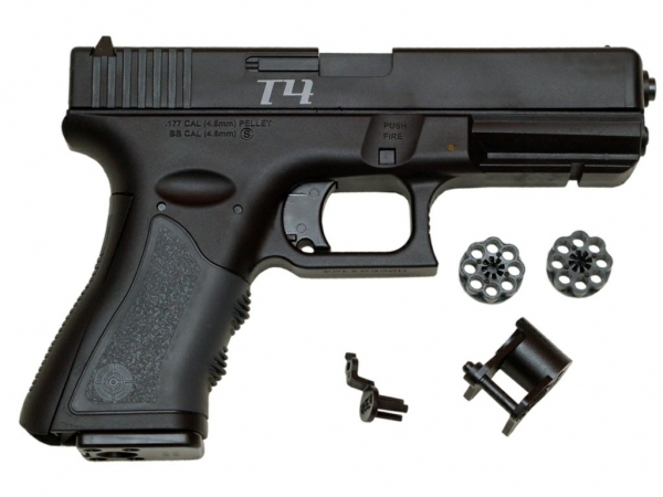 Пистолет Crosman T4CS металл пластик