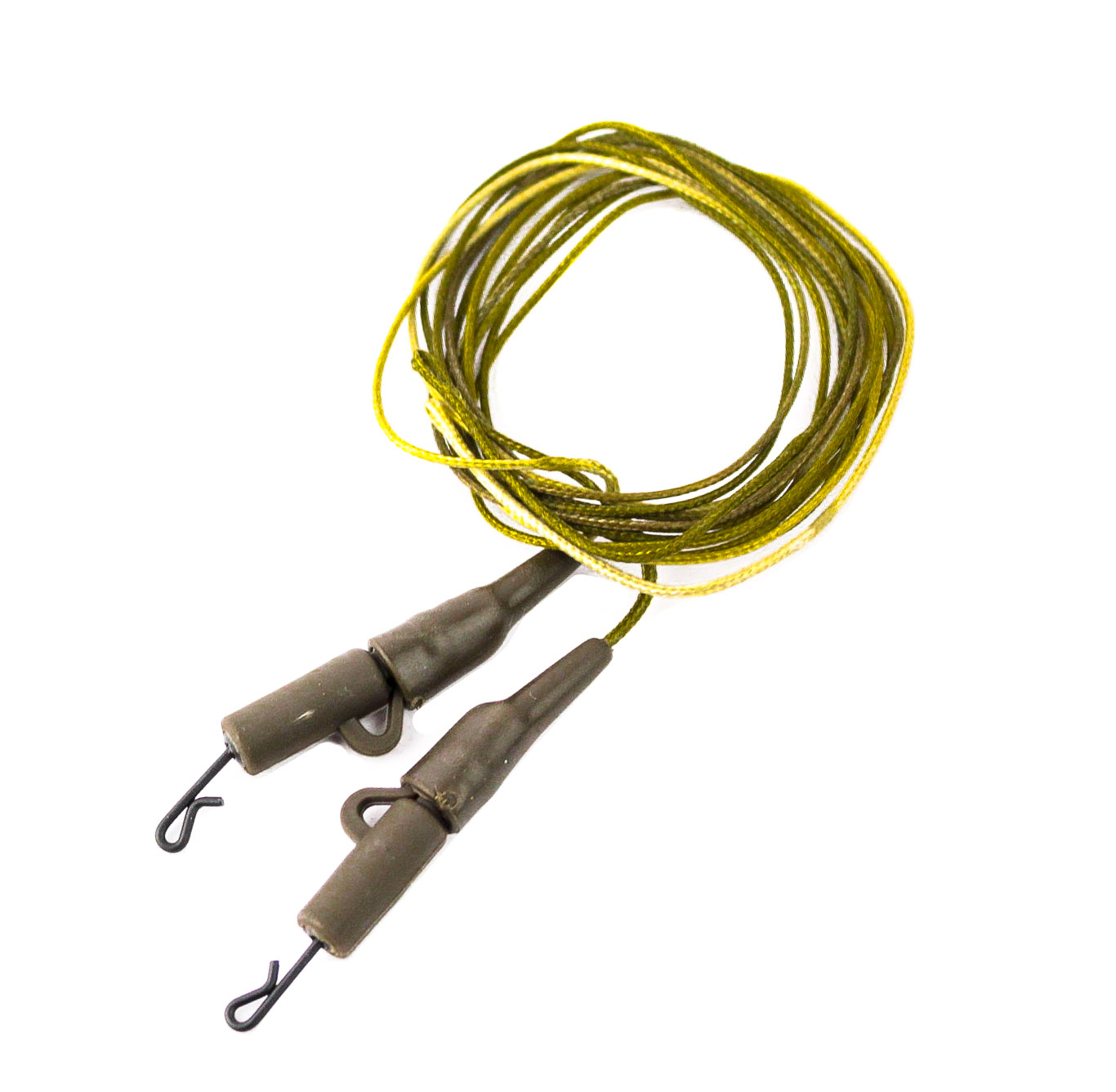 Набор для оснастки Nautilus Safety Clip Rig Jungle Camou 90см 45lb 2шт - фото 1