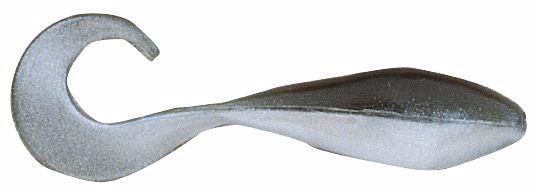 Приманка Bass Assasin твистер 2-Curly shad black shad 1/15,10