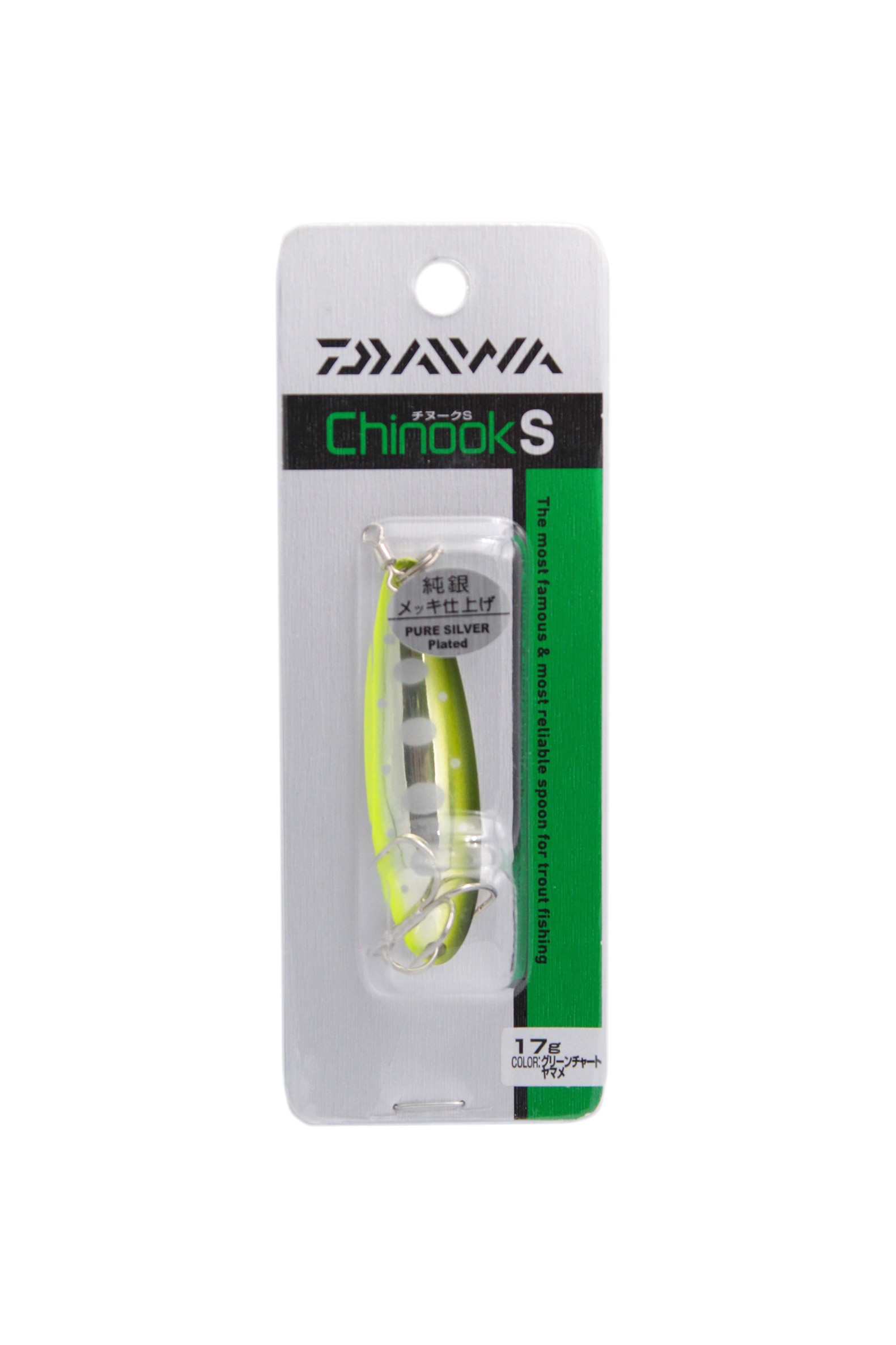 Блесна Daiwa Chinook S 17гр green chart yamame - фото 1