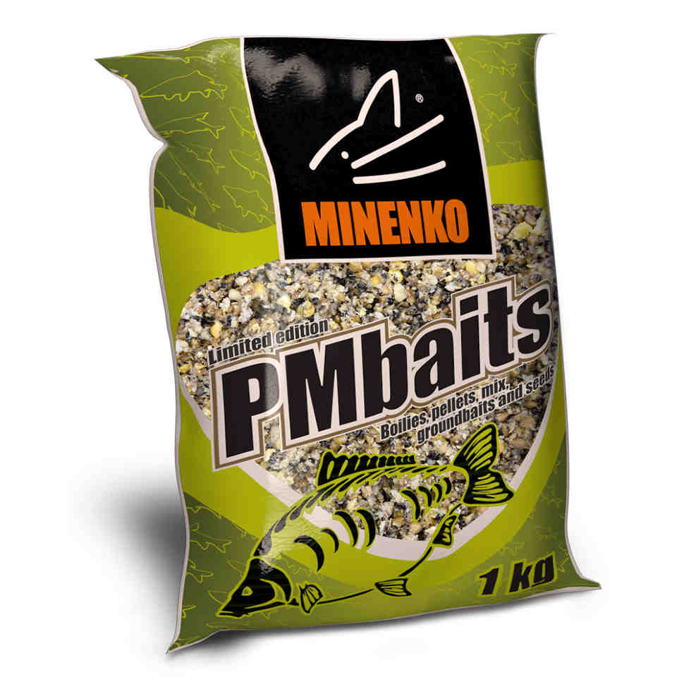 Прикормка MINENKO PMbaits ready to use crushed big fish mix 1кг Com - фото 1