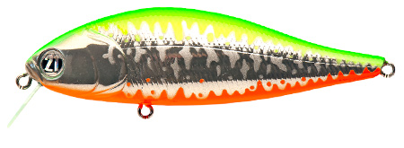 Воблер Pontoon21 Bet-A-Shiner-82SP-SR-A11 82мм 12,7гр 0,2-0,4м цв.R66 - фото 1