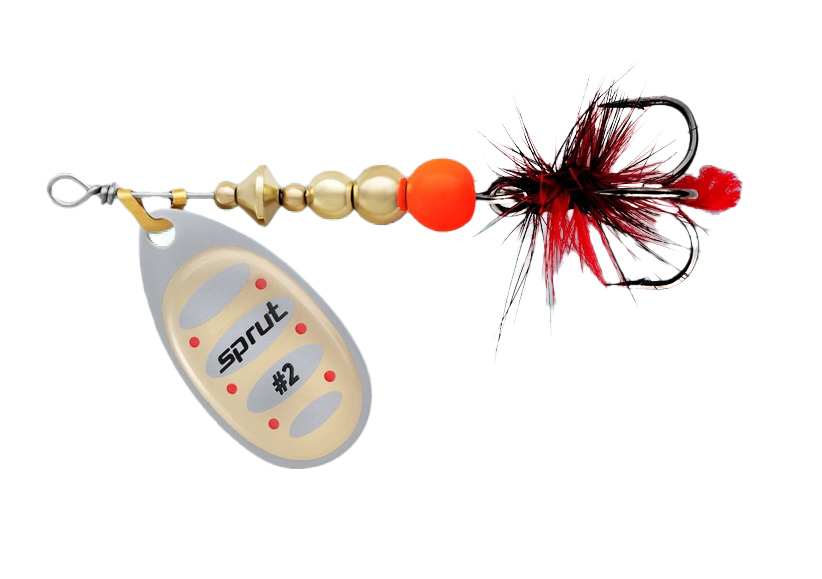 Блесна Sprut Alba Ball System Spinner №2 5,5гр PTG - фото 1