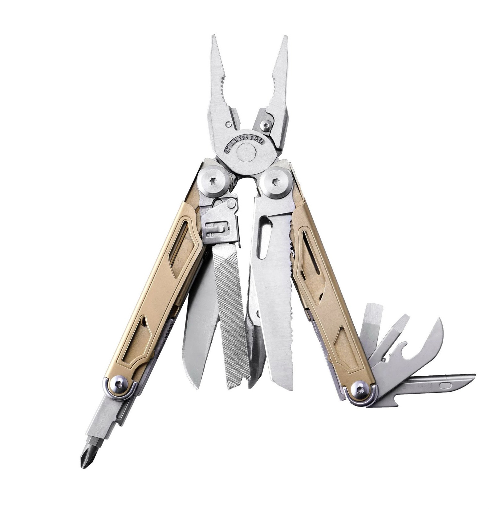 Мультитул Ballistik Gold Precision 21 в 1 2045 - фото 1