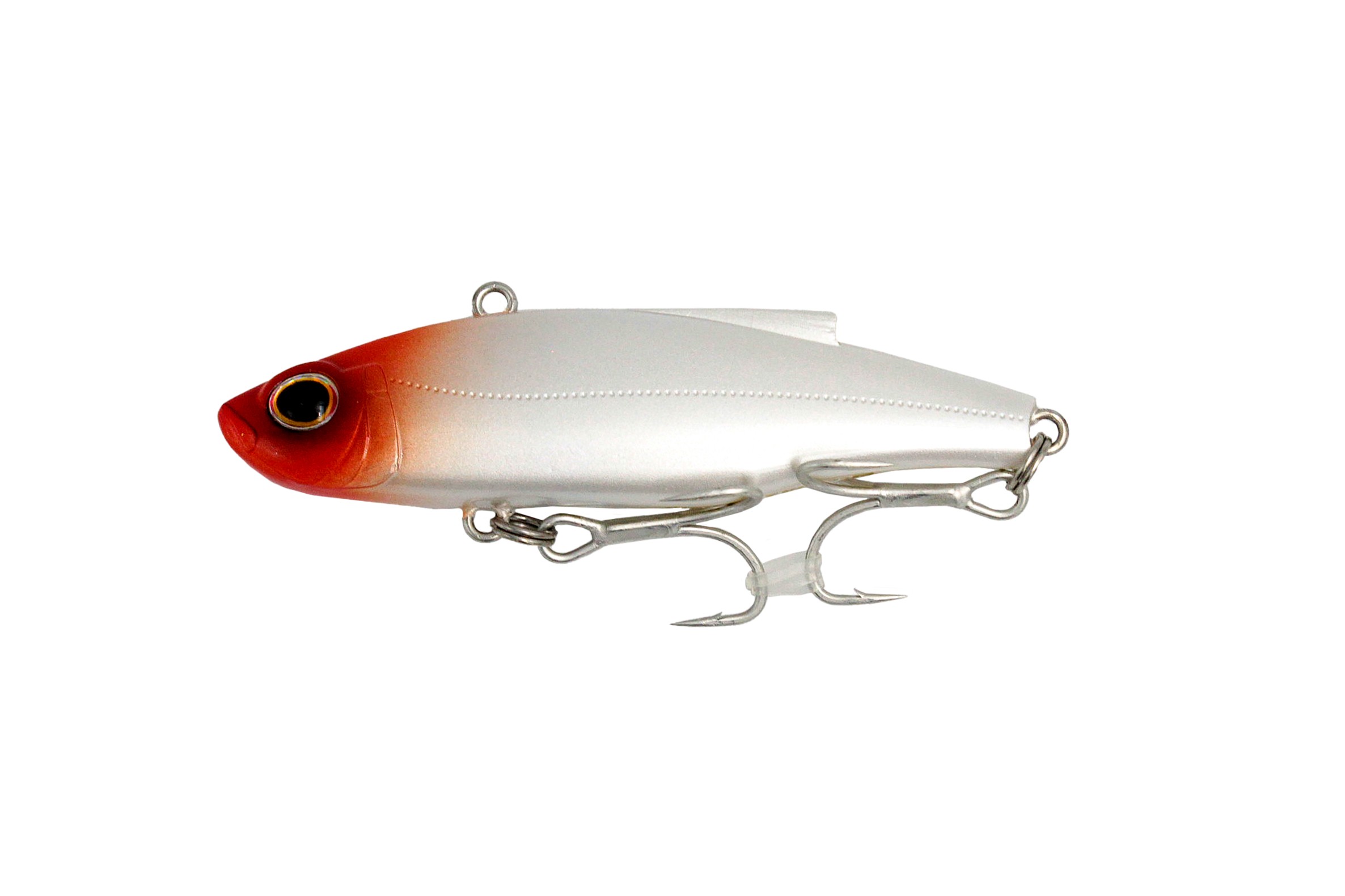 Воблер Daiwa Morethan saltvib 72S pearl red head - фото 1