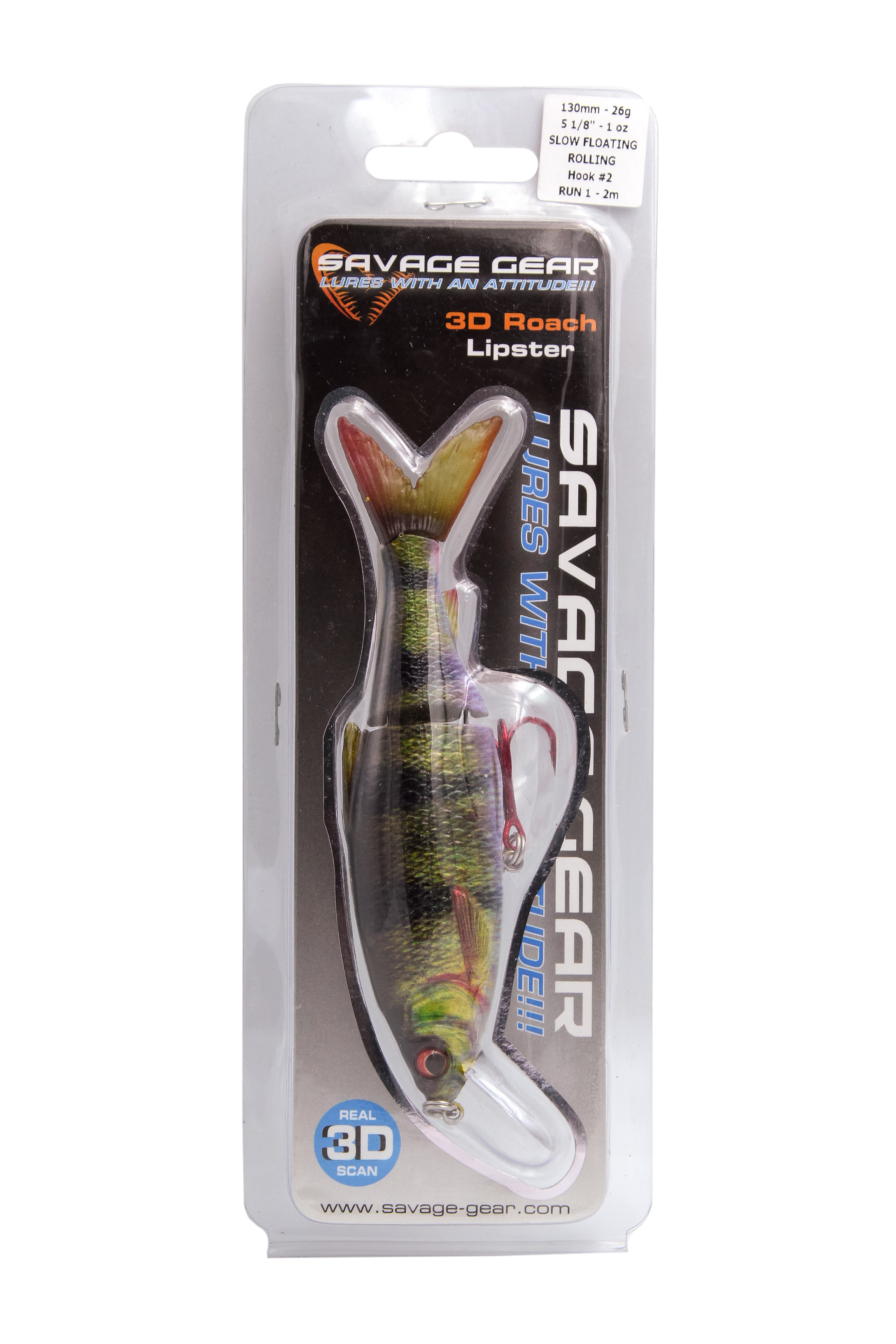 Воблер Savage Gear 3D roach lipster 130 13см 26гр SF 03 Perch PHP