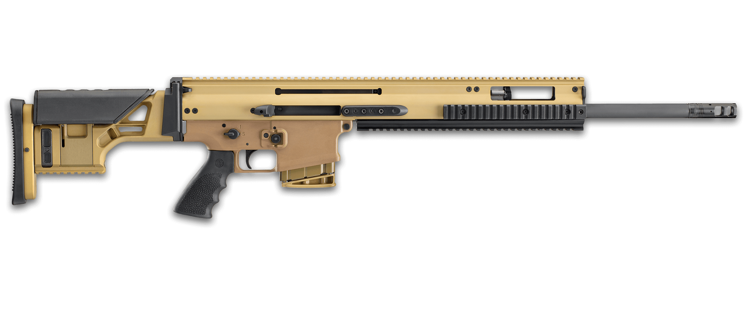 МП Карабин FN SCAR 6,5Creedmoor 20S NRCH FDE 508мм прицелSW X5 5-25X56 самозаряд - фото 1
