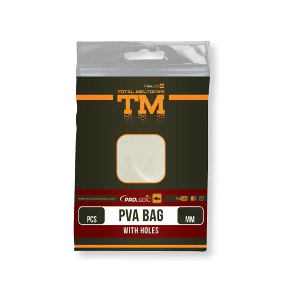Пакет PVA Prologic TM w/holes 80х125мм 18шт - фото 1