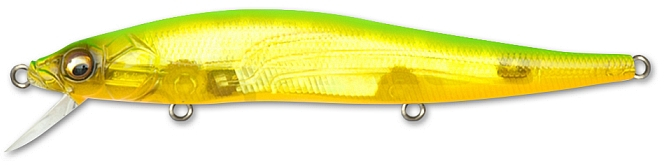 Воблер Megabass Vision oneten silent riser NC lime chart OB - фото 1