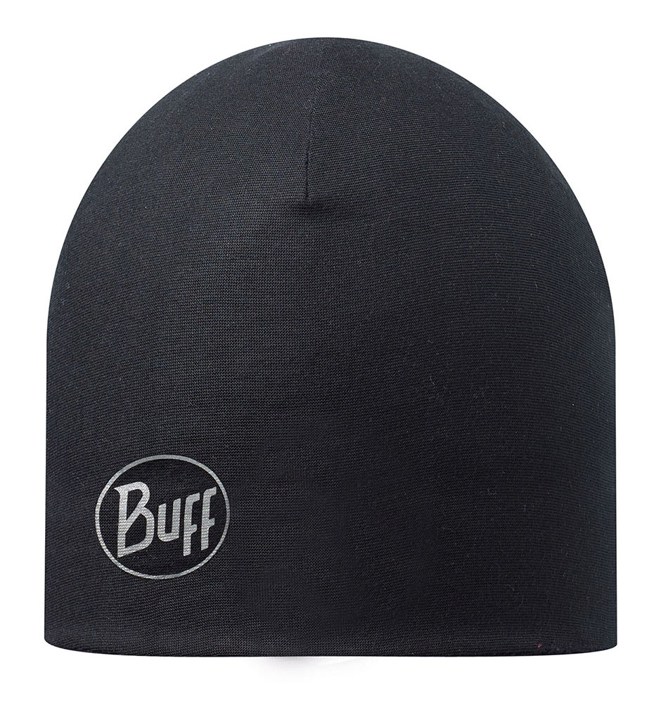 Шапка Buff Microfiber&Polar hat solid black - фото 1