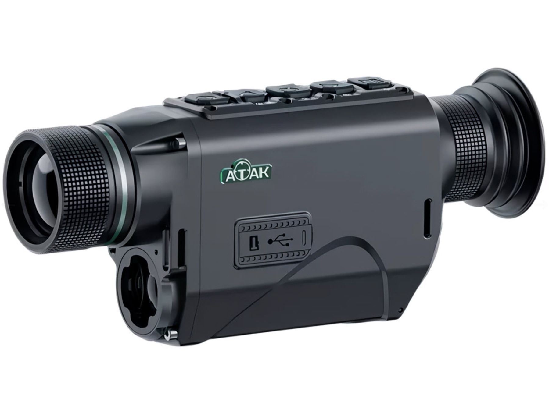 Тепловизионный монокуляр ATAK HT16-35LRF 2,6-22,4x сенсор 640x512 до 1000м - фото 1